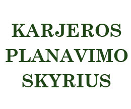 Karjeros planavimo skyrius
